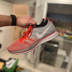 Nike Flyknit Trainer+ 'Bright Crimson' size 11 (Men)